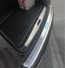 Protector de parachoques trasero interior y exterior de acero inoxidable para coche, accesorios de placa de alféizar para Peugeot 2017, 2018, 2019 GT 2024 - compra barato