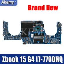 High quality For Zbook 15 G4 Laptop motherboard 921047-601 CPW50 LA-E161P WIth SR32Q I7-7700HQ CPU 100% full Tested 2024 - buy cheap