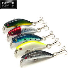 Mini Crankbait Fishing Lure Floating Minnow Jerkbait Wobblers For Fish 3D Eyes Fake/Hard/Artificial Bait For Fishing Baubles Sea 2024 - buy cheap