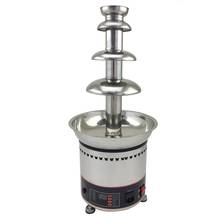 110V/220V Commercial Stainless Steel Electric Chocolate Fountain 4 Tiers 58cm Home Party Company Using Chocolate Machine 2024 - buy cheap