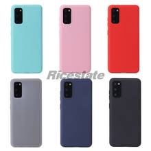 Ultra-thin Matte colorful Cover for Samsung A31 A41 A51 A71 A21 A21S A32 A42 S20 FE S20 Plus S20 Ultra silicone Matte soft case 2024 - buy cheap
