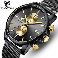 CHEETAH Men’s Watches Top Luxury Brand Sports Waterproof Quartz Watch Men Chronograph Business Wristwatch Relogio Masculino 2024 - buy cheap