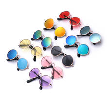 Doll Toy Mini Glasses for 12/18 Inch Dolls Colorful Eyeglass Miniature Doll Eyewear Classic Retro Metal Round Frame Spectacles 2024 - buy cheap