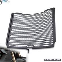 Motorcycle Radiator Side Guard Grill Grille Cover Protector For KAWASAKI ZX6R ZX636 ZX 636 ZX-6R ZX 6R 2013-2020 2019 2018 2017 2024 - buy cheap