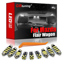GBtuning Error Free 10PCS For Mazda Flair Wagon 2012 2013 2014-2020 Vehicle LED Interior Dome Trunk Lamp Accessories Light Kit 2024 - buy cheap