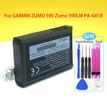 Original Battery For GARMIN ZUMO 590 Zumo 590LM PA-G018 361-00077-00 361-00077-10 Mobile Phone With Tracking Number 2024 - buy cheap