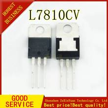 100pcs New L7810CV TO-220 Voltage regulator L7810 LM7810 KA7810 2024 - buy cheap