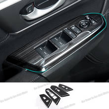 Lsrtw2017 para honda crv CR-V painel de controle interruptor da janela do carro guarnições decoração acessórios interiores 2017 2018 2019 2020 2021 2024 - compre barato
