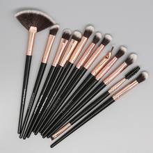 12pcs Makeup Brushes Set Eye Shadow Eyebrow Eyeliner Eyelash Eyes Make up Brushes Eyeshadow Brush Cosmetics 2024 - buy cheap