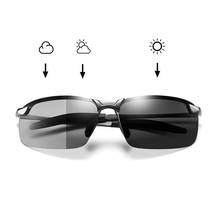 Men's Photochromic Polarized Sunglasses Men Driving Chameleon Glasses Male Change Color Sun Glasses Fishing Day Night Vision UV 2024 - buy cheap