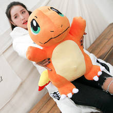 Squirtle Charmander Bulbasaur Pokemoned Big Size Pikachus Plush Doll Stuffed Toy Anime Eevee Collection Decorations Gift For Kid 2024 - buy cheap