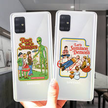 Hallowmas Let's Summon Demons Graphic Case Cover For Samsung A51 A71 A21S A01 A10 A11 A20 A30 A31 A40 A41 A50 A60 A70 A7 A8 Plus 2024 - buy cheap