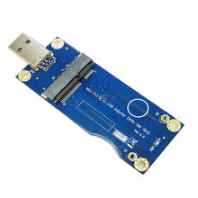 Mini PCI-E to USB Adapter With SIM Card Slot for WWAN LTE Module Mini PCIE Card to USB 2.0 Desktop PC Support SIM 6Pin 8Pin Card 2024 - buy cheap