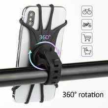 Soporte de teléfono para bicicleta, accesorio giratorio de 360 grados para IPhone, Samsung, Xiaomi, motocicleta 2024 - compra barato