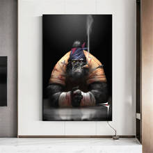 Modern Funny Art Painting Animal Orangutan Picture HD Print Canvas Poster Mural Decoration Home Art Wall Decoration Poster 2024 - buy cheap