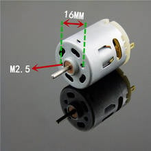 DC 365 Motor Large Torque Electric 6V-12V Micro Mute High Speed  Blower Hot Air Gun Small Home Garden Drill Motors Handmade 2024 - buy cheap