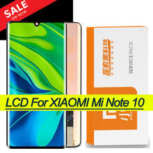 Pantalla Super Amoled de 6,47 "para XiaoMi Mi Note 10 Pro, piezas de reparación de montaje de digitalizador táctil Mi CC9 Pro, 10 unids/lote 2024 - compra barato