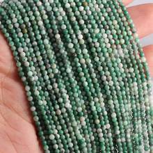 2020 New Wholesale Natural Stone Beads Green Jades Stone for Jewelry Making Beadwork DIY necklace Bracelet Accessories 2mm 3mm 2024 - buy cheap