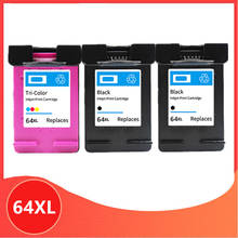 3Pack For HP64 Compatible Ink Cartridge Replacement For HP 64 xl 64xl Envy 7800 7820 7158 7164 7855 7864 6252 6255 Printer 2024 - buy cheap