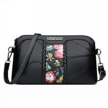 Women Flower Shoulder Bags Genuine Leather Bags Sheepskin Clutch Bag For Ladies Crossbody Bags Luxury Designer Female  Handbag 2024 - buy cheap