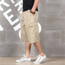 Cargo Shorts Men Summer Streetwear Mens Cotton Shorts Summer Overall Military Short Trousers Plus Size 6XL Men Bermuda Masculina 2024 - купить недорого