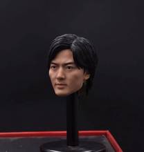 Cabeza esculpida de Ekin Cheng a escala 1/6 personalizada, modelo de talla de cabeza juvenil y de peligro para figura de acción de 12 pulgadas, juguete de colección 2024 - compra barato