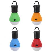 Mini lanterna portátil para iluminação ao ar livre, lâmpada de emergência led com gancho pendurado luzes de acampamento uso 3 * aaa 2024 - compre barato