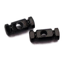 2x Bass Box Guitar Roller String Tree Retainer Guide With Screws Set Black 2024 - buy cheap