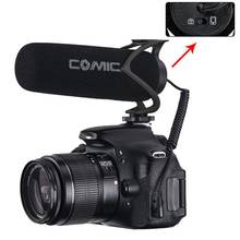 Comica Cvm-V30 Lite Microphone with Super-Cardioid Polar Pattern Cold-Shoe Design Condenser Mic for Smartphone Camera Black 2024 - buy cheap