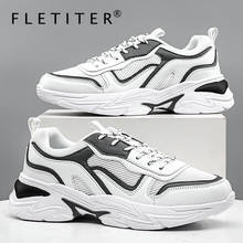 Zapatillas de deporte informales para hombre, zapatos ligeros con plataforma, planos, transpirables, para correr y caminar, para primavera, 2021 2024 - compra barato