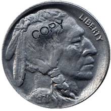 EUA BUFFALO NICKEL 1931-S COPIAR MOEDAS 2024 - compre barato