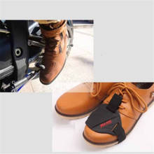 Черная мотоциклетная обувь, защитный мотоциклетный переключатель передач мотоцикла, обувь, защитная обувь, сменный Носок, крышка для сапог, защита от перестановки 2024 - купить недорого