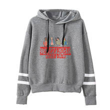 Stranger Things 2019 Fashion Women Autumn Winter Hoodies Letter Print Long Sleeve Casual Loose Pullover Sweatshirts Hooded Tops 2024 - buy cheap