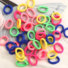 25/50pcs 3cm Hair Accessories Children Rubber Hair Bands Scrunchy Elastic Girls Hairbands Decorations Ties Gum for Hair Headwear 2024 - buy cheap