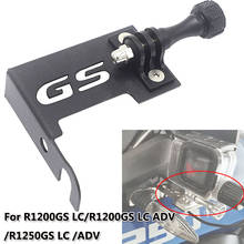 For BMW R1200GS LC ADV 2013 2014 2015 2016 Motorcycle Front Left Camera Support Bracket Gopro Mount Bracket Silver 2024 - buy cheap