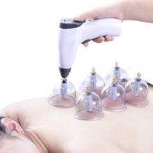 24 Cans Electric Anti Cellulite Suction Cup Massager for Face Body Vacuum Banks Hijama Cupping Therapy Set Guasha Physiotherapy 2024 - buy cheap