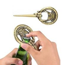 Vintage Charm Song Of Ice & Fire Bottle Opener Keychain Scepter Opener Hand Of The King Beer Opener Keyring Kitchen Accessories 2024 - buy cheap