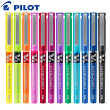 12 Pcs/Lot  Japan Pilot V5 Liquid Ink Pen 0.5mm 7 Colors to Choose BX-V5 standard pen office and school stationery 2024 - buy cheap