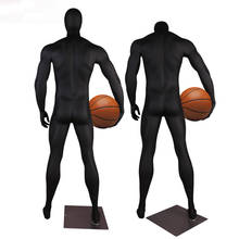 Высокое качество матовые мускулы черный манекен мужские баскетбольные Модели Индивидуальные прямые продажи с фабрики 2024 - купить недорого