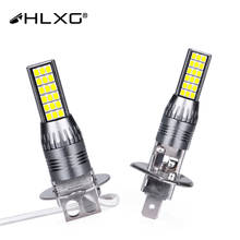 Hlxg-Luz LED antiniebla H1 H3 para coche, faro delantero de 36 uds, color ámbar, blanco, CSP, DIY, reemplazo brillante de alta potencia, LED 3D, 12V, 24V, 2 uds. 2024 - compra barato