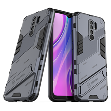 Moda caso armadura para xiaomi redmi 9 prime 9a 9c 9i casos à prova de choque suporte capa do telefone para xiaomi redmi k30 k40 pro volta escudo 2024 - compre barato