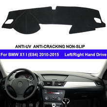 Cubierta de salpicadero interior de coche para BMW X1 I E84 2010-2015, Protector de consola central, alfombra, parasol, 2014, 2013, 2012 2024 - compra barato