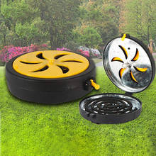 Portable Outdoor Mosquito Coil Holder With Back Clip Summer Muggen Dispeller Incense Holder Box Pest Control Mosquito Coil Box 2024 - buy cheap