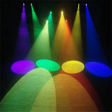 Lámpara de haz de bola de espejo de un solo Color, 5W, foco LED Pinspot, efecto de luz de escenario para fiesta de boda, Navidad, DJ, KTV, Bar 2024 - compra barato