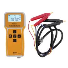 Handheld Battery Internal Resistance Tester Analyzer for Car Vehicle Lead-acid Battery Resistance Voltage Meter with Test Clips 2024 - buy cheap