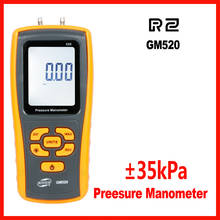 RZ High Precision  LCD Display Manometer Differential Pressure Gauge Manometer GM520 2024 - buy cheap