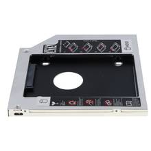 12.7 9.5 milímetros de Alumínio Disco Rígido Baía Universal 2.5 Ssd Hd SATA 2nd HDD Unidade de Disco Rígido Adaptador Caddy baía Para Cd Dvd 2024 - compre barato