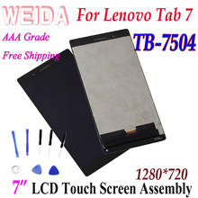 WEIDA LCD Replacement 6.98" For Lenovo Tab 7 Wifi TB-7504F TB-7504N TB-7504X LCD Display Touch Screen Assembly tb7504 Tab 7504 2024 - buy cheap