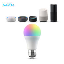 BroadLink LB27 R1 E27 Smart LED Bulb Dimmer RGB Light works with Alexa and Google Home, IFTTT 2024 - buy cheap