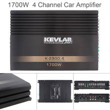1700W Class AB Digital Car Power Amplifier 4 Channel Aluminum Alloy High Power Car Stereo Amplifiers for Auto Home Theater 2024 - buy cheap